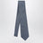 Cravate Gancini Square bleu marine en soie