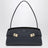 Hug East-West navy/dark brown calfskin shoulder bag