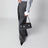 Hug East-West navy/dark brown calfskin shoulder bag