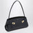 Hug East-West navy/dark brown calfskin shoulder bag