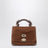 Brown Postina Zashmere XS bag in suede