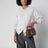 Brown Postina Zashmere XS bag in suede