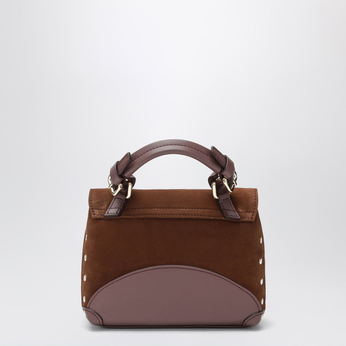 Brown Postina Zashmere XS bag in suede