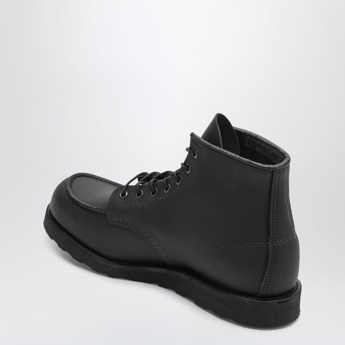 Stivaletti Classic Moc neri in pelle