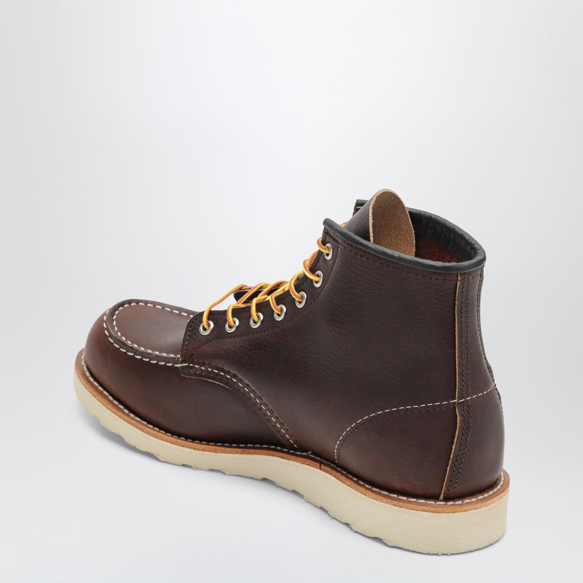 Brown Classic Moc 6-Inch boots in leather