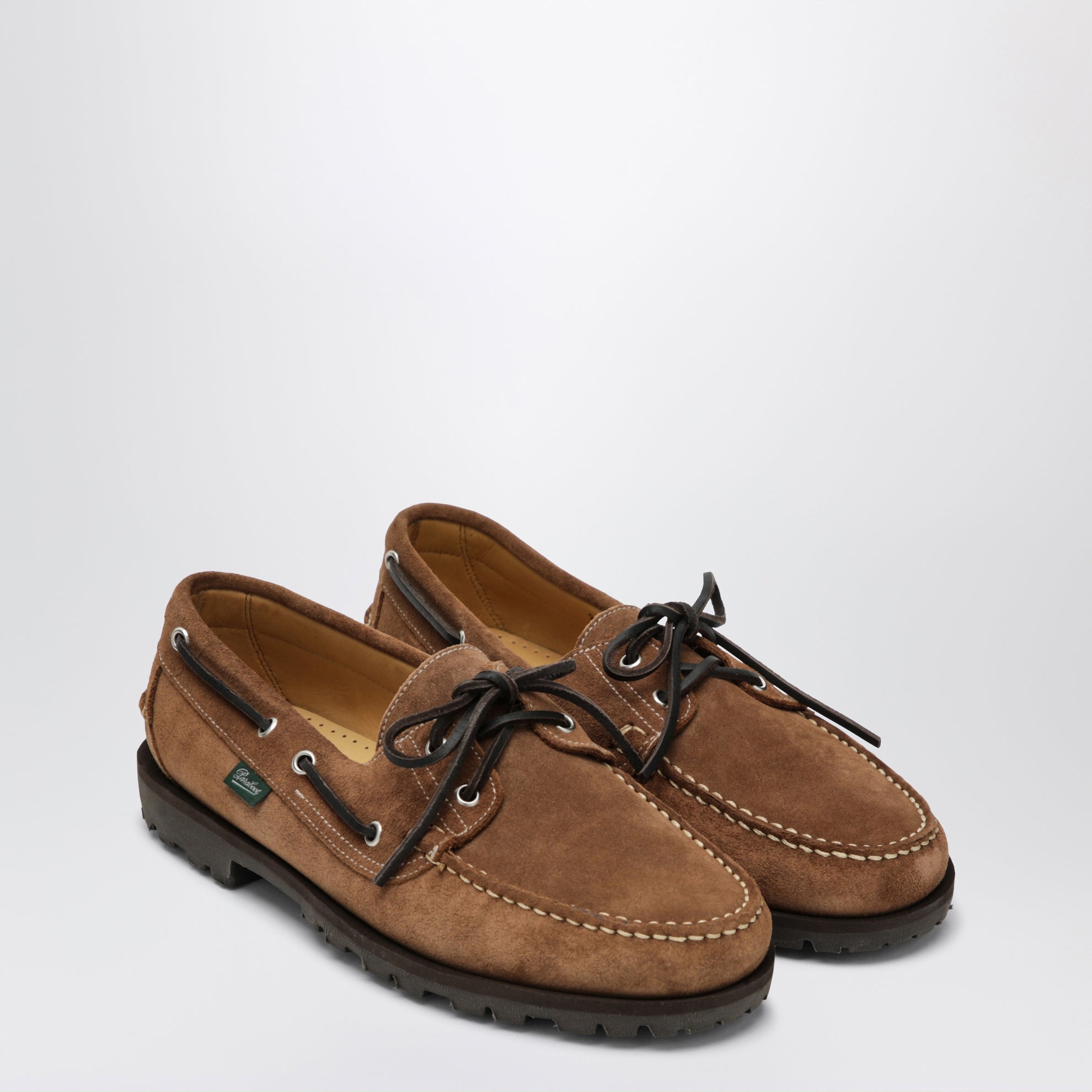 Malo suede shoes Cognac color