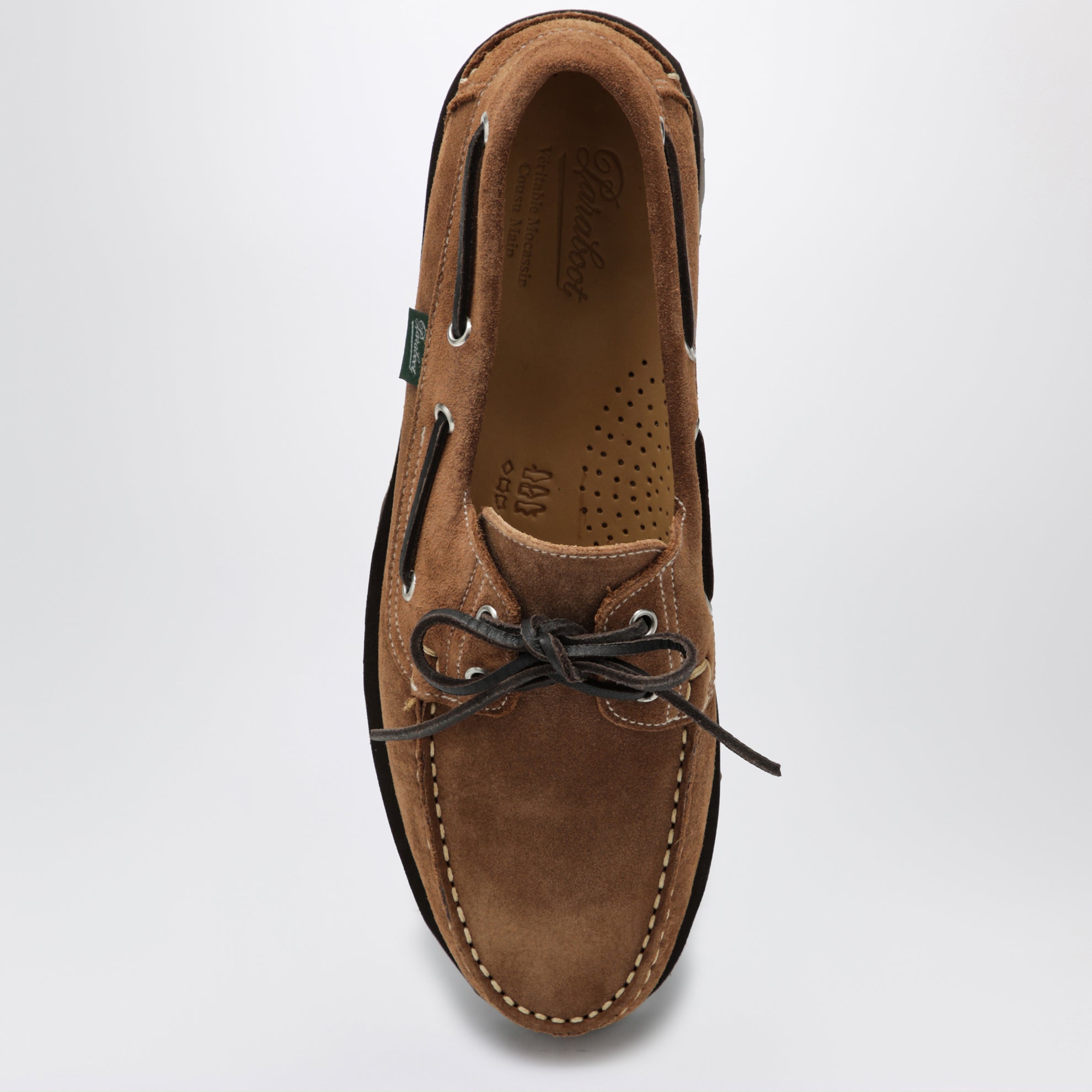 Malo suede shoes Cognac color