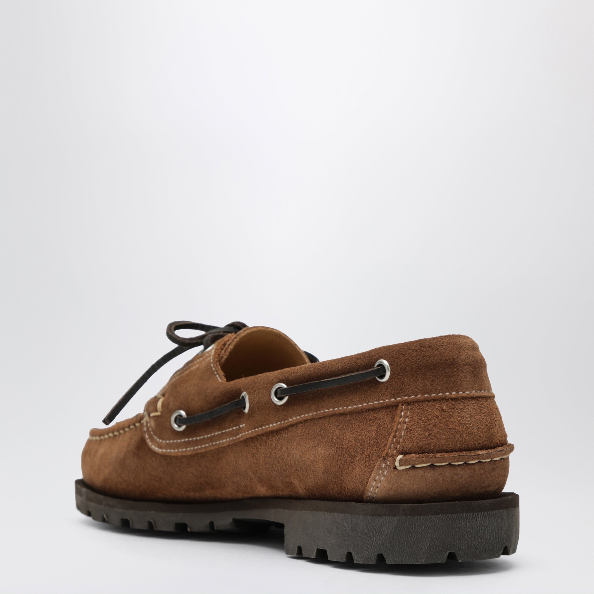 Malo suede shoes Cognac color