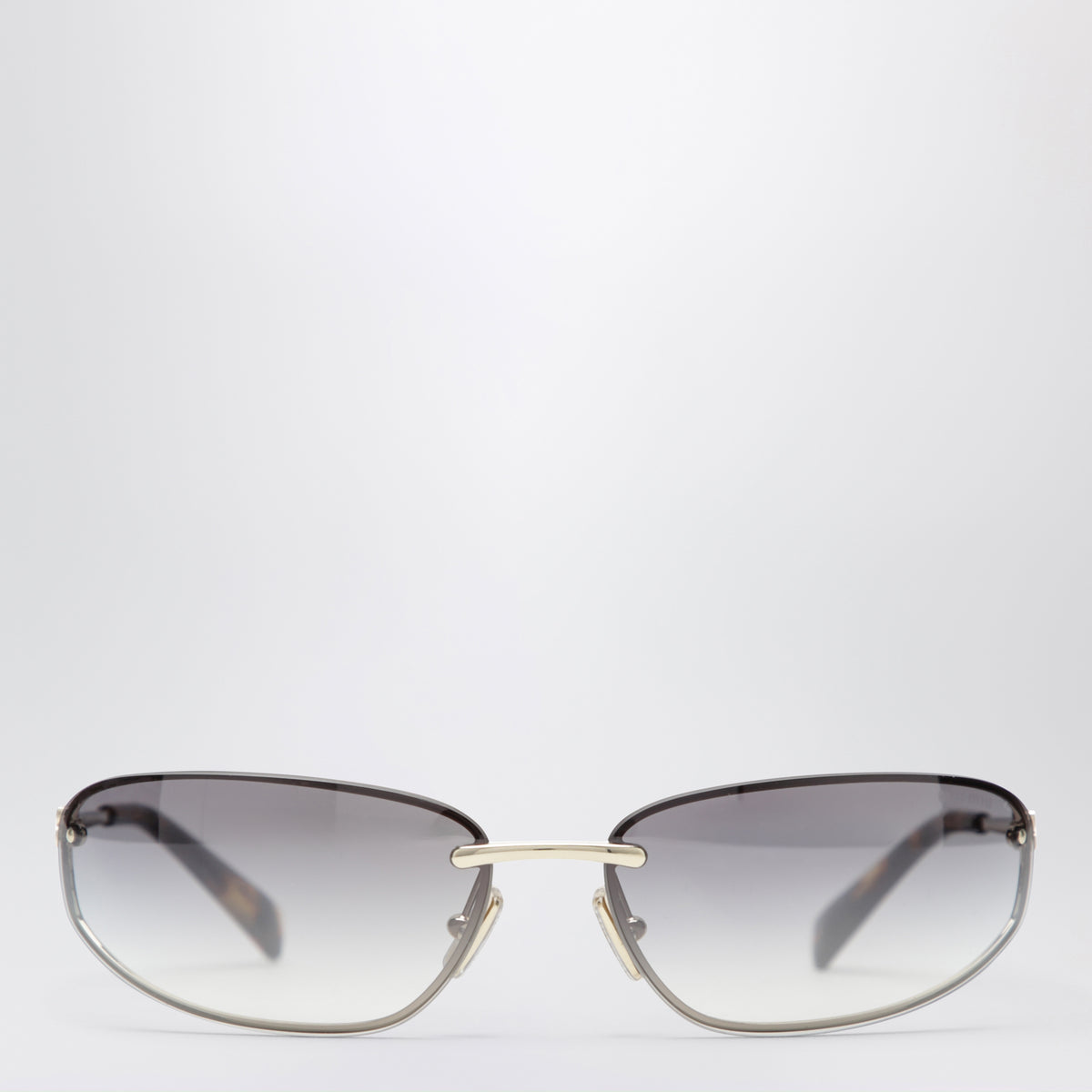 Miu Miu Miu Nocturne sunglasses in light gold metal | TheDoubleF