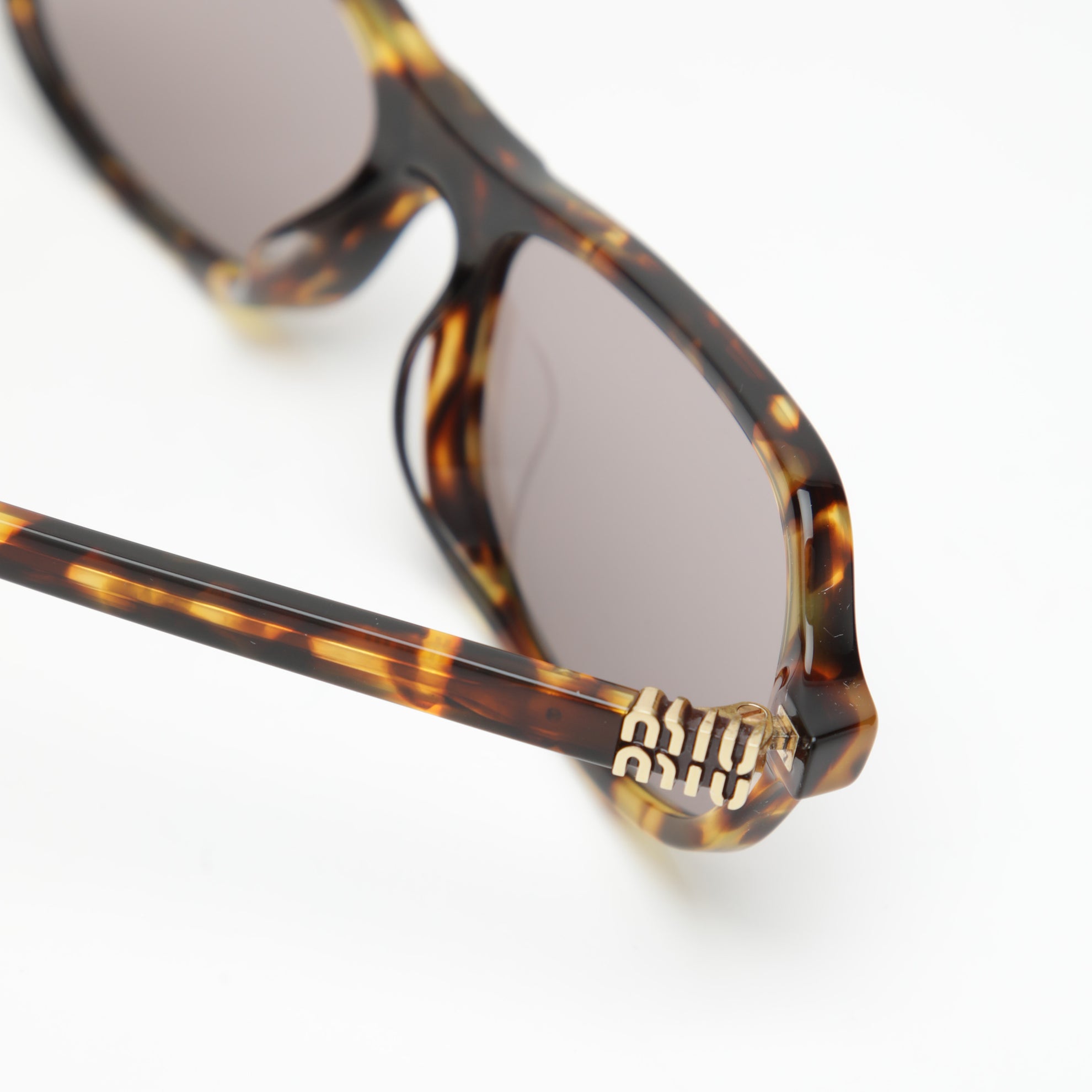Miu Regard Honey Havana sunglasses