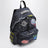 Zaino Punk Bag blu notte con grafiche e charm