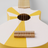 Yellow Wooden Toy Guitar