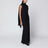 Isadra top in black jersey