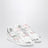 Galaxia silver mesh and leather sneakers