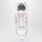 Galaxia silver mesh and leather sneakers