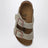 Taupe suede Arizona slide