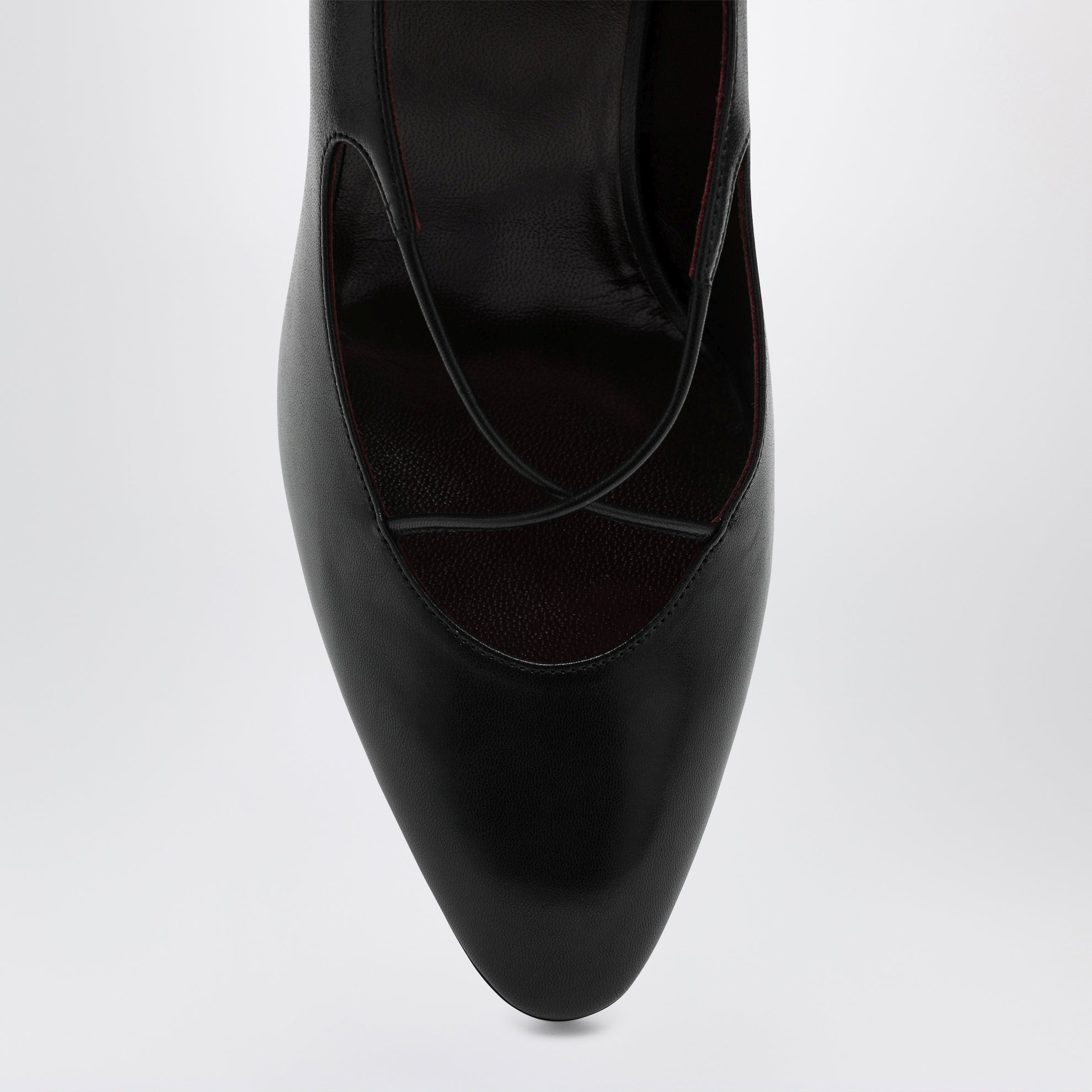 Giulietta Pumps aus schwarzem Leder