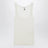 Cremefarbenes Woll-Tanktop mit Logo-Stickerei