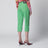 Pastel green Capri jeans