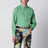 Camicia in cotone verde
