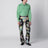 Camicia in cotone verde