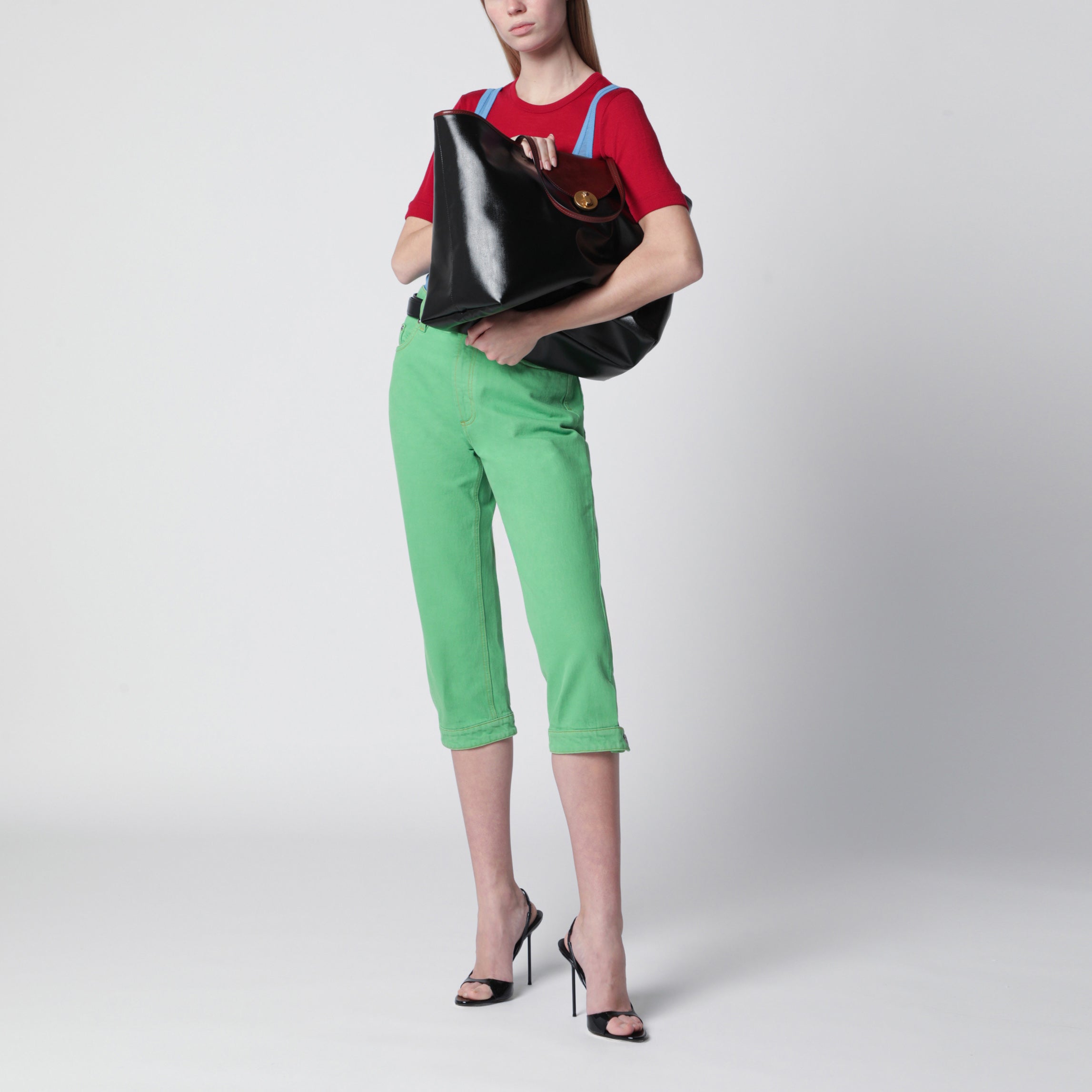 Versace Large Vivian coated canvas shopper bag | TheDoubleF