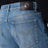 Jeans blu medio effetto washed