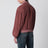 Aubergine silk bomber jacket