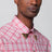 Slim-fit cotton poplin check shirt