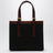 Borsa shopper mini Rivière nera in tela