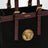 Borsa shopper mini Rivière nera in tela