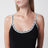 Black stretch viscose mini dress