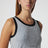 Light grey cotton jersey T-shirt with logo print