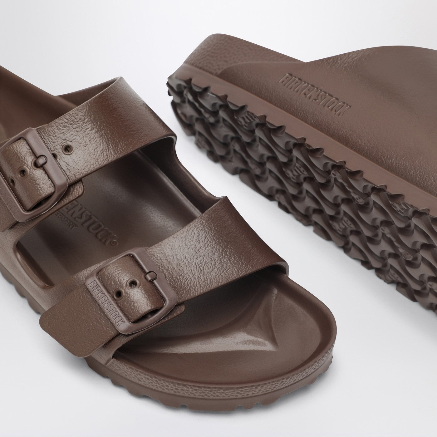 Birkenstock Arizona EVA slide brown | TheDoubleF
