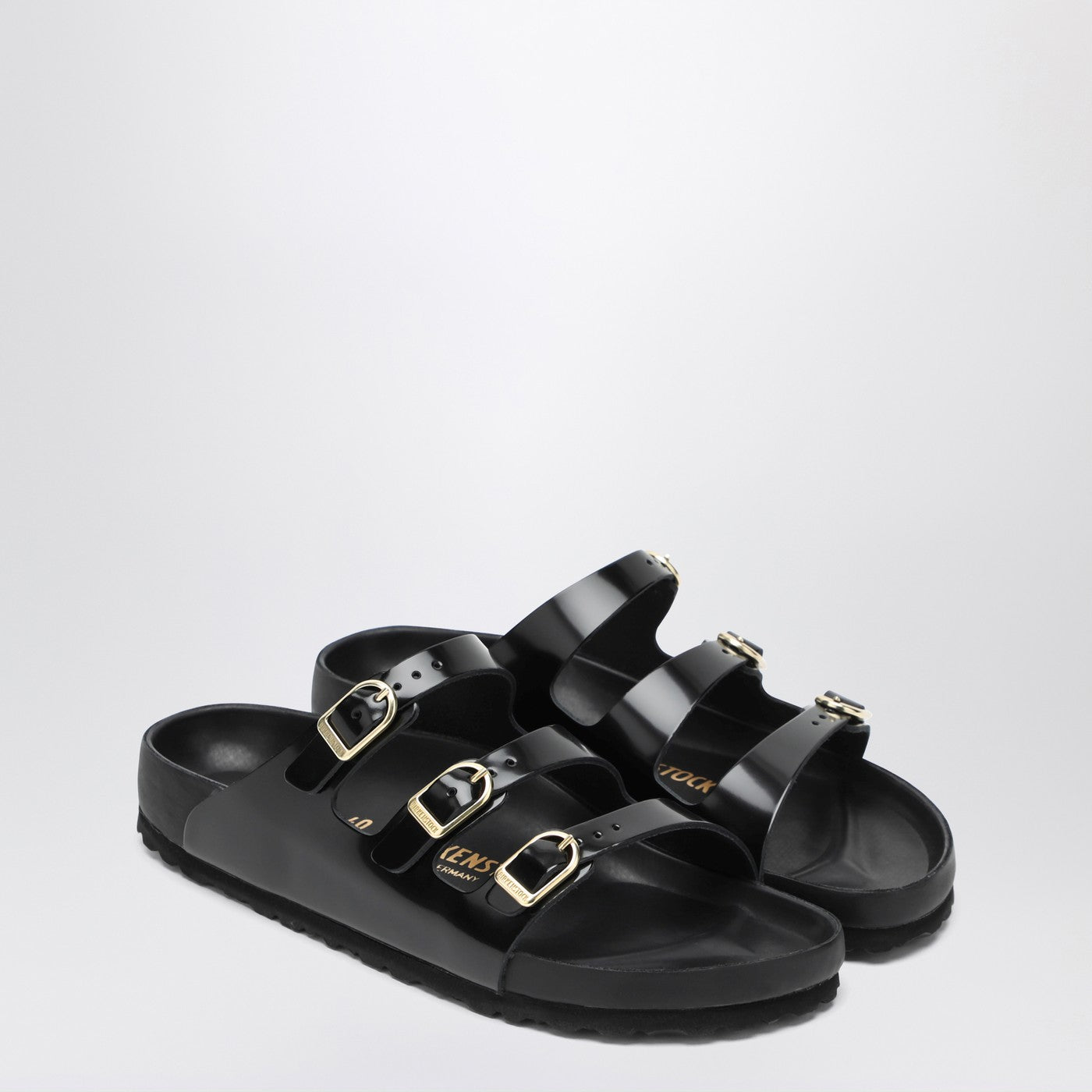 Slide Florida Dbuckle Exquisite lucida nera