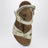 Rio metallic gold sandal