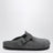Boston suede clogs in charcoal