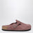 Sabot Boston color pepe in pelle scamosciata