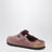Sabot Boston color pepe in pelle scamosciata