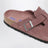 Sabot Boston color pepe in pelle scamosciata