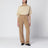 Beigefarbene Clair-Cordhose