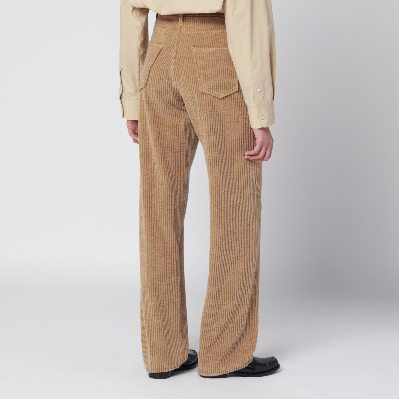 Beige Clair corduroy trousers