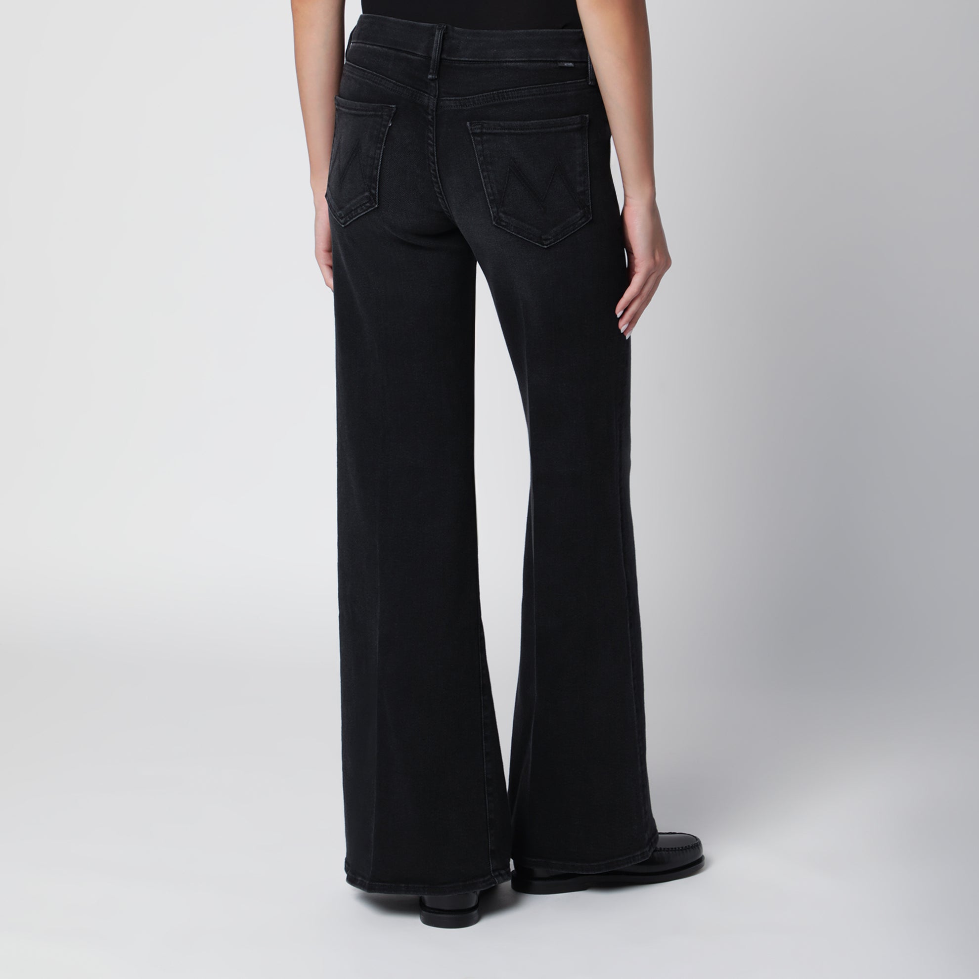 Schwarze Schlagjeans Spiked Hair