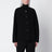 Quintus black jacket in wool and cashmere blend