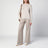 Pantalone grigio mélange in lana
