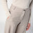 Pantalone grigio mélange in lana