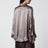 Camicia color taupe in seta lucida