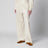 Pantalon de pyjama Beta en shantung de soie vanille