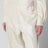 Pantalon de pyjama Beta en shantung de soie vanille