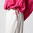 Chemise croisée avec imprimé Fuchsia